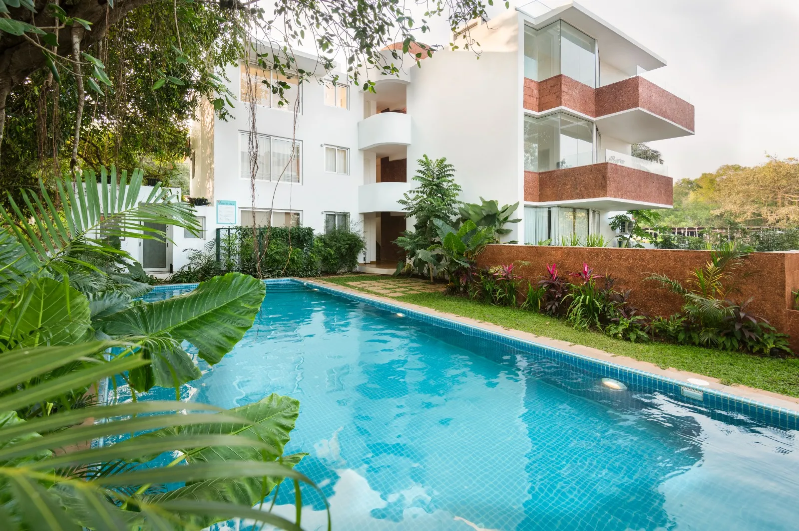Gated community pool
